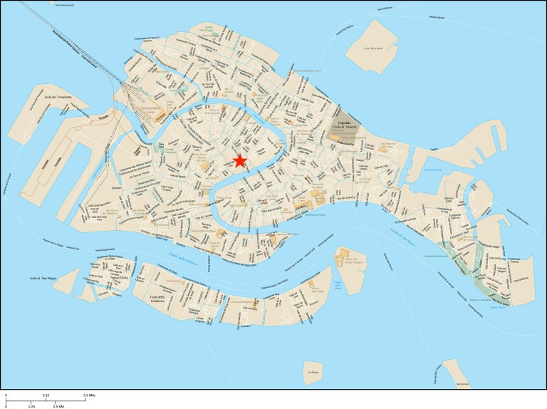 venice detail map