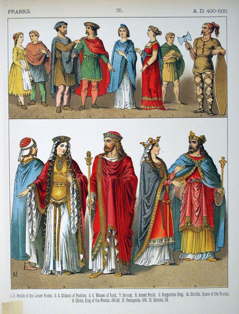 A.D._400-600,_Franks_-_025_-_Costumes_of_All_Nations_(1882)